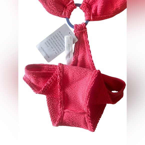 BOND-EYE AUSTRALIA ONE PIECE BATHING SUITE ONE SIZE NWT COLOR GUAVA/CORAL PINK - Picture 4 of 7